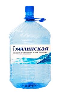 Вода «Томилинская» 19 литров (в одноразовой таре)